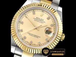 R2DJ0203C - DJ2 41mm Oyst Flt YGSS Gold Diam BP A3136 Mod - 01.jpg